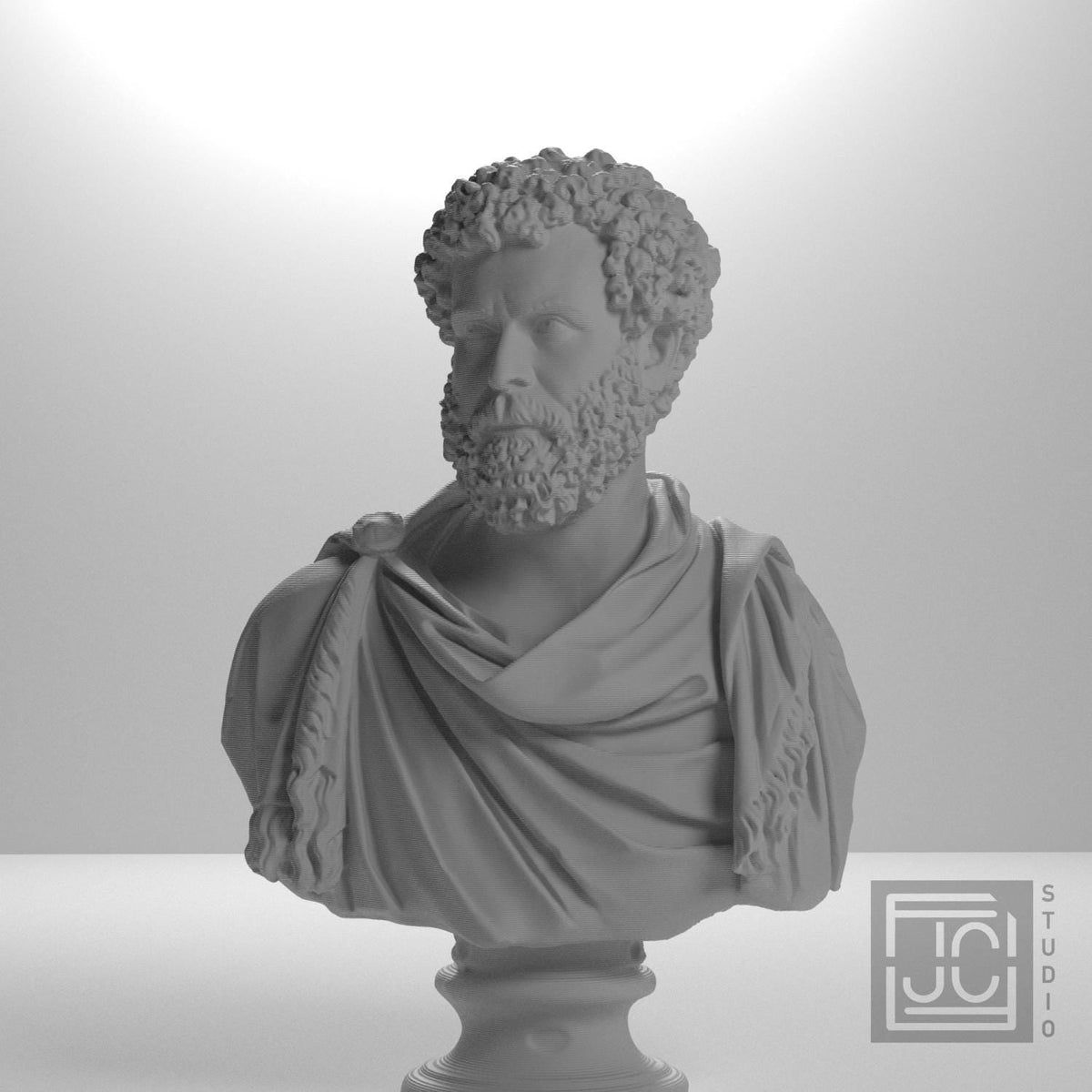 Draped bust of a man formerly known as Clodius Albinus
