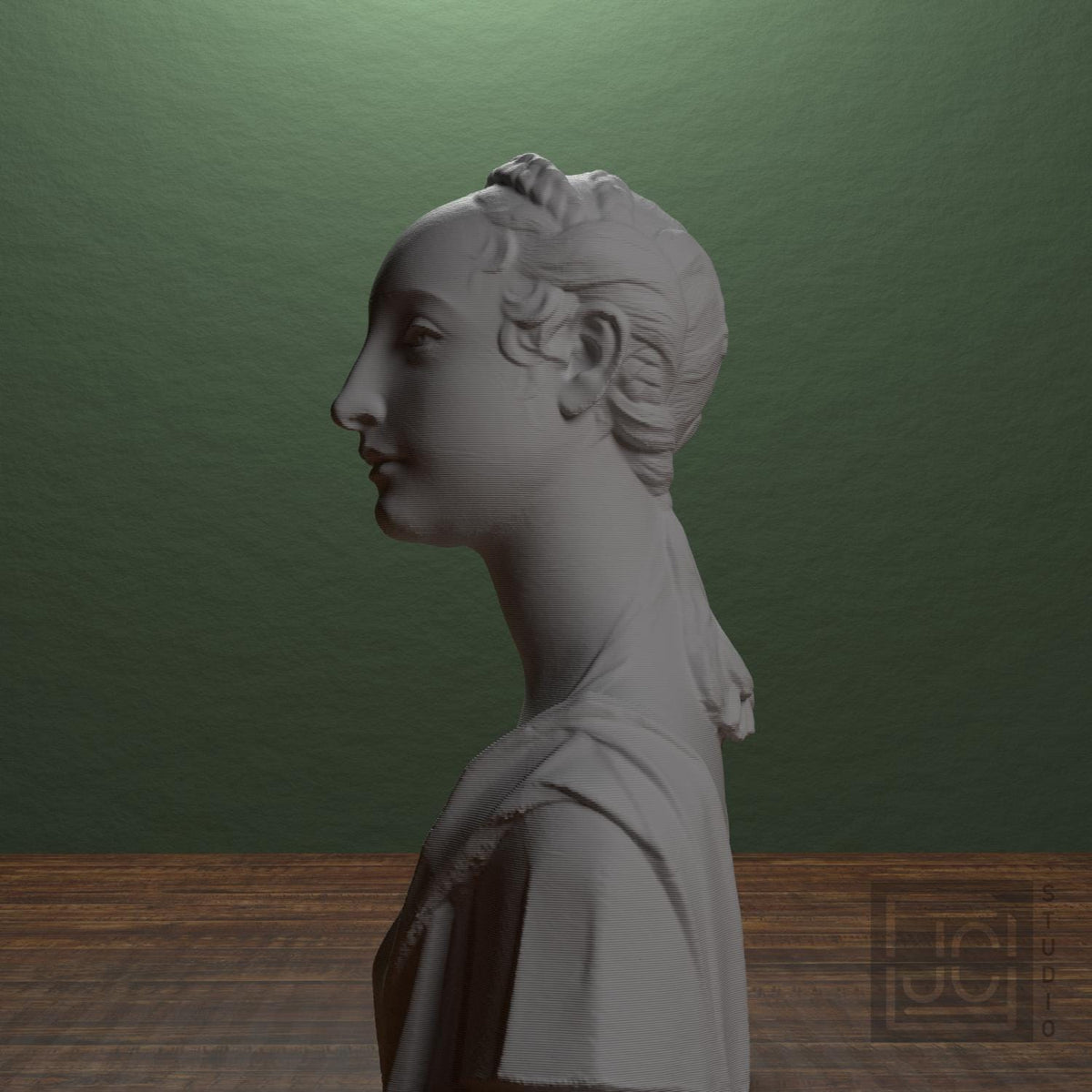 Portrait of a young girl