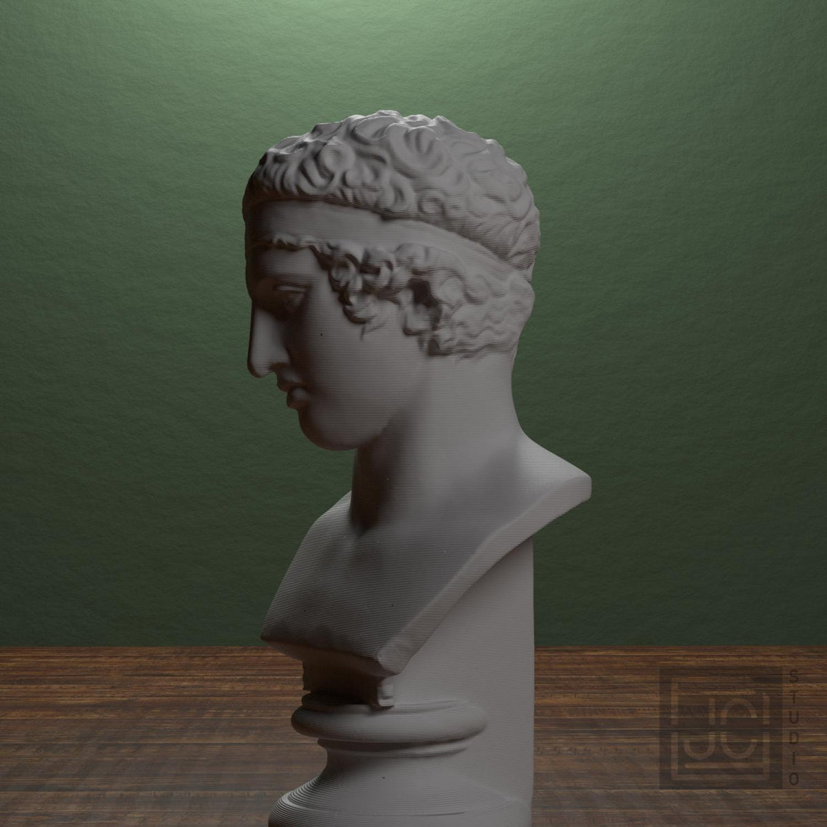 Bust of The Diadumenos type