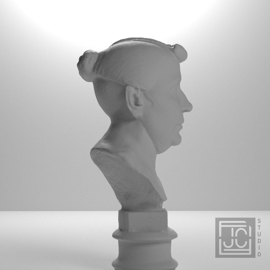 Bust of an elderly Roman woman