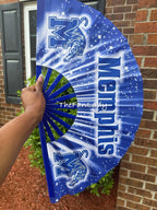 Memphis Tigers Clack Fan | College Game Day Folding Hand Fan