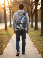 Philadelphia Eagles Sling Bag, Crossbody Chest Bag, Game Day Backpack, Football Fan Gift