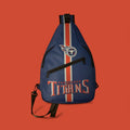Tennessee Titans Sling Bag, Football Crossbody Bag, Game Day Backpack, Titans Fan Gift
