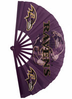 Baltimore Ravens Hand Fan - Purple NFL Folding Fan
