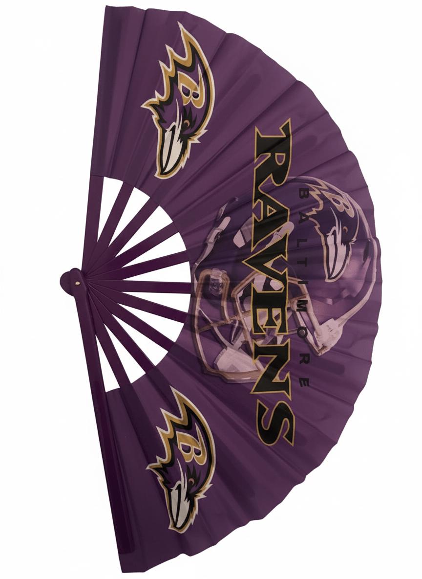 Baltimore Ravens Hand Fan - Purple NFL Folding Fan