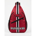 Arkansas Razorbacks Red Sling Bag | Adjustable College Crossbody Bag