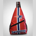 New England Patriots Sling Bag, Football Crossbody Bag, Game Day Backpack, Patriots Fan Gift
