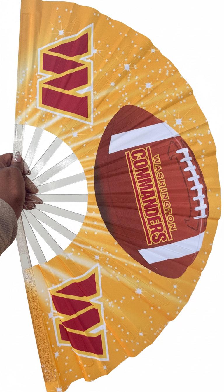 Washington Commanders Burgundy Clack Fan | NFL Game Day Hand Fan