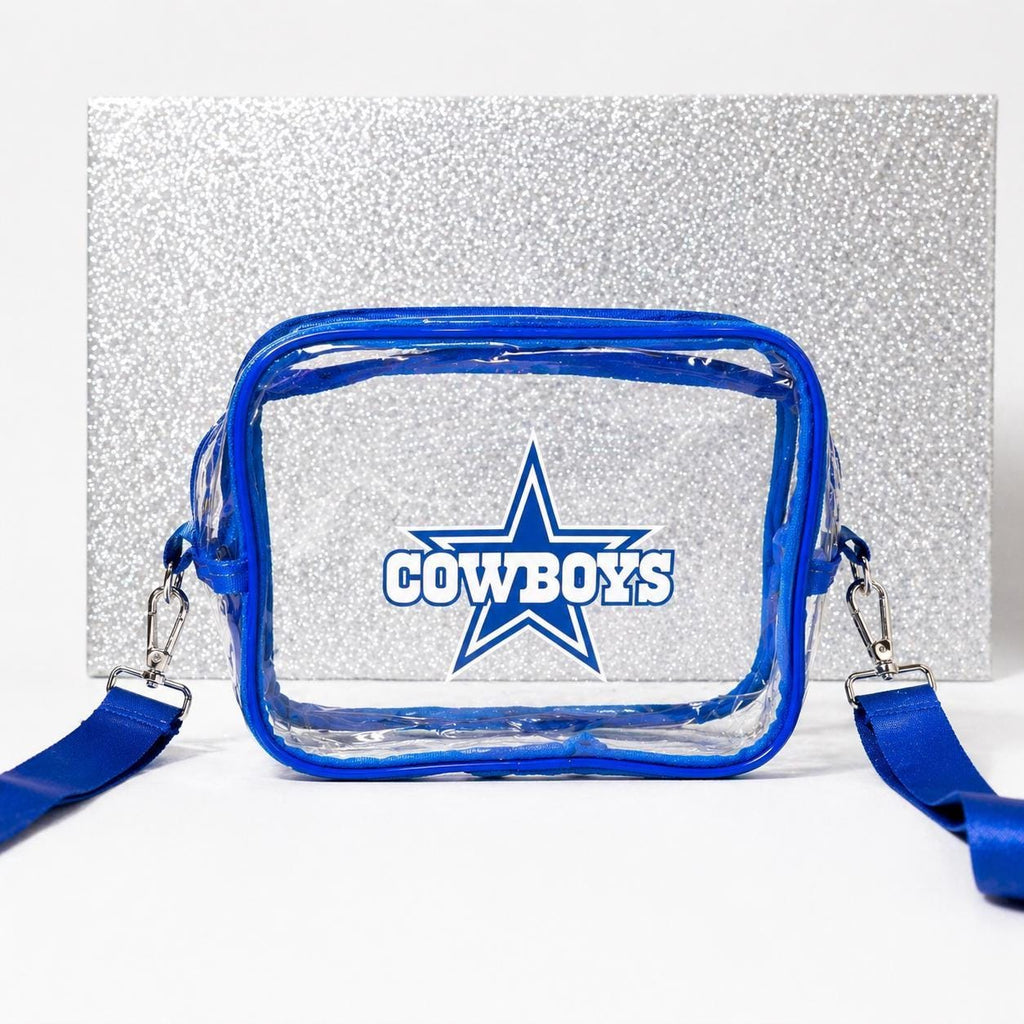 Dallas Cowboys Blue Clear Fanny Pack | Game Day Bag