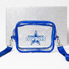 Dallas Cowboys Blue Clear Fanny Pack | Game Day Bag
