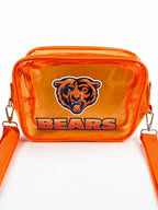 Chicago Bears Orange Clear Fanny Pack | Game Day Bag