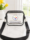 Pittsburgh Steelers Black Clear Fanny Pack | Game Day Bag