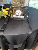 Pittsburgh Steelers Black Clear Fanny Pack | Game Day Bag