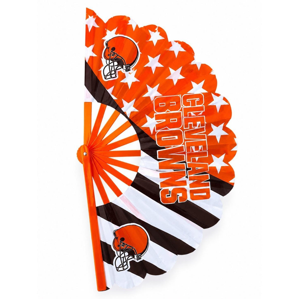 Cleveland Browns Clack Fan | NFL Game Day Folding Hand Fan