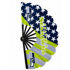 Seattle Seahawks Clack Fan | NFL Game Day Folding Hand Fan