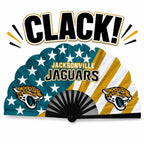 Jacksonville Jaguars Clack Fan | NFL Game Day Folding Hand Fan