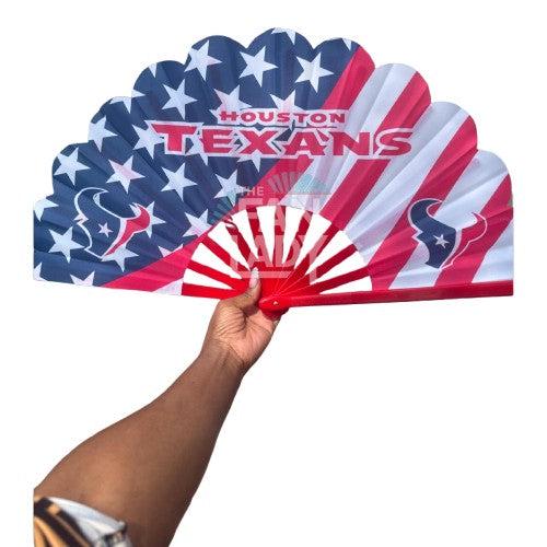 Houston Texans Clack Fan | NFL Game Day Folding Hand Fan