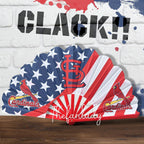 St. Louis Cardinals Clack Fan | MLB Game Day Folding Hand Fan