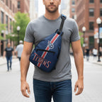 Tennessee Titans Sling Bag, Football Crossbody Bag, Game Day Backpack, Titans Fan Gift