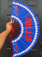 Buffalo Bills Clack Fan | NFL Game Day Folding Hand Fan
