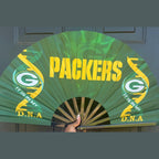Green Bay Packers Clack Fan | Green Gold NFL Game Day Fan