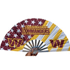 Washington Commanders Star Clack Fan | NFL Game Day Hand Fan