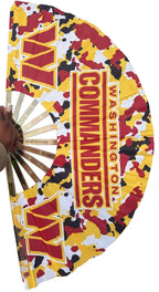Washington Commanders Clack Fan | NFL Game Day Folding Hand Fan