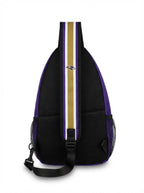 Baltimore Ravens Sling Bag, Football Crossbody Bag, Game Day Backpack, Ravens Fan Gift