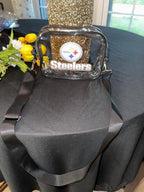 Pittsburgh Steelers Black Clear Fanny Pack | Game Day Bag