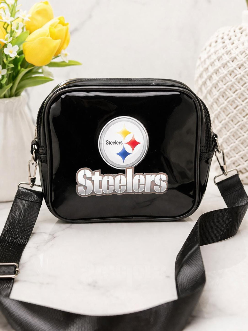 Pittsburgh Steelers Black Clear Fanny Pack | Game Day Bag