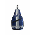 Dallas Cowboys Sling Bag, Football Crossbody Bag, Game Day Backpack, Cowboys Fan Gift