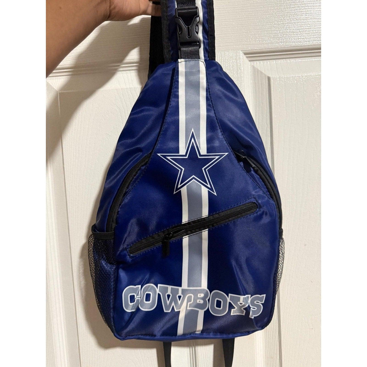 Dallas Cowboys Sling Bag, Football Crossbody Bag, Game Day Backpack, Cowboys Fan Gift