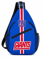 New York Giants Sling Bag, Football Crossbody Bag, Game Day Backpack, Giants Fan Gift