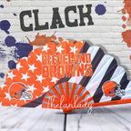 Cleveland Browns Clack Fan | NFL Game Day Folding Hand Fan