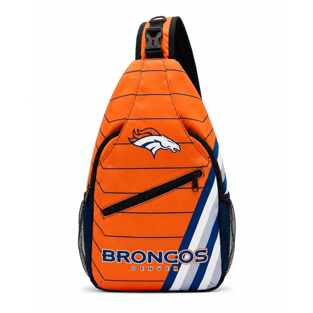 Denver Broncos Sling Bag, Football Crossbody Bag, Game Day Backpack, Broncos Fan Gift