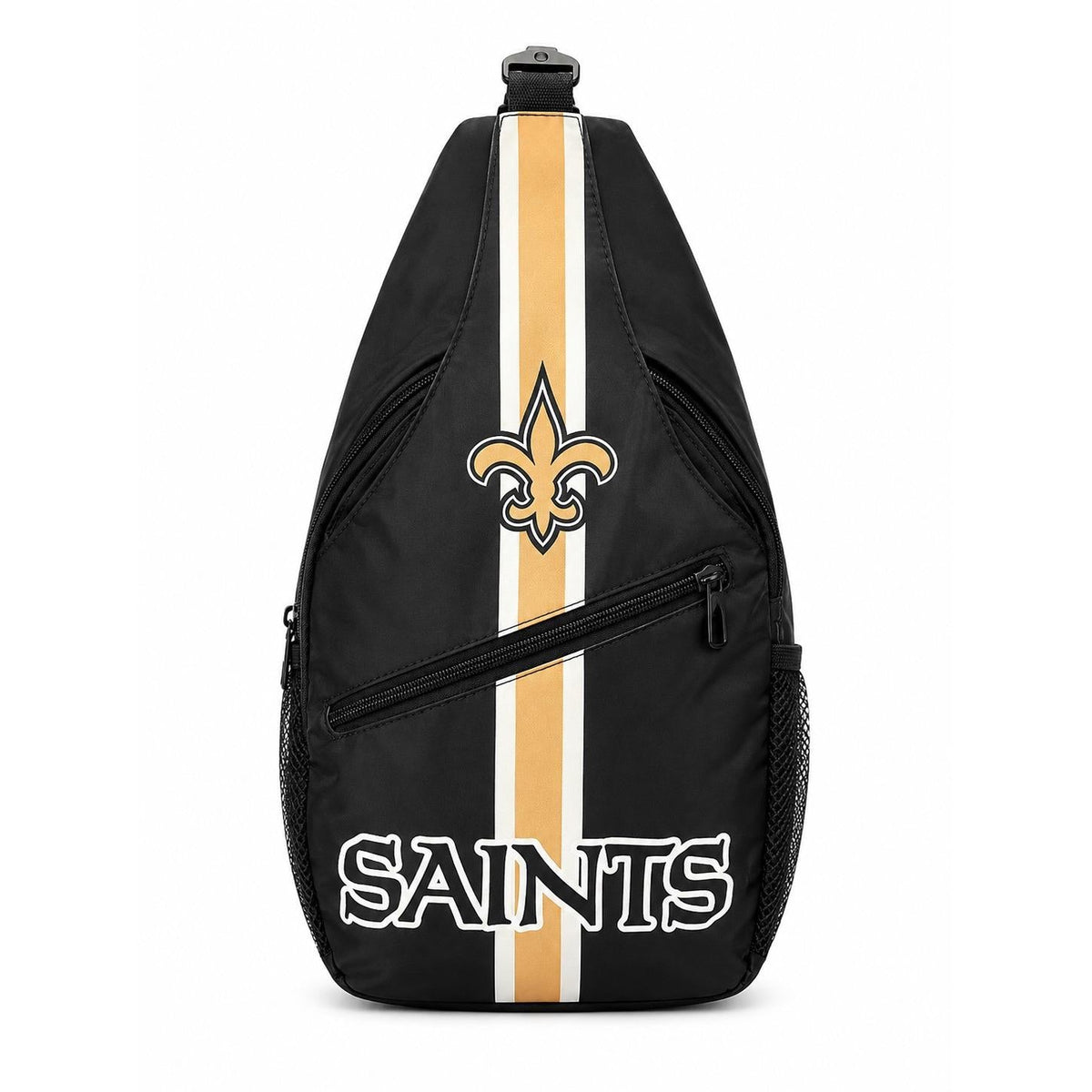 New Orleans Saints Sling Bag, Football Crossbody Bag, Game Day Backpack, Saints Fan Gift