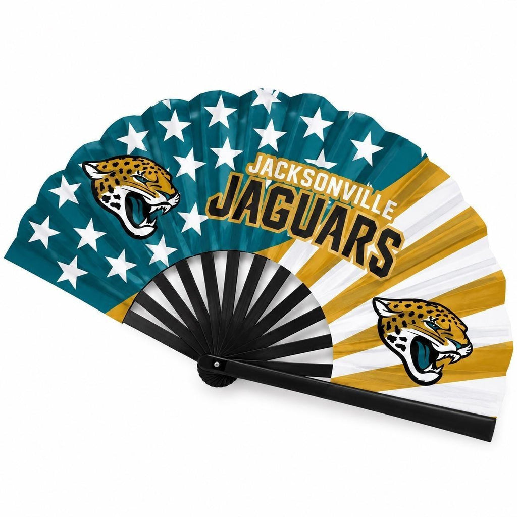 Jacksonville Jaguars Clack Fan | NFL Game Day Folding Hand Fan