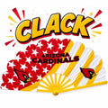 Arizona Cardinals Clack Fan | NFL Game Day Folding Hand Fan