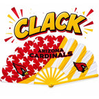 Arizona Cardinals Clack Fan | NFL Game Day Folding Hand Fan