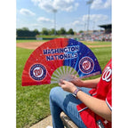 Washington Nationals Clack Fan | MLB Game Day Folding Hand Fan