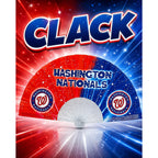 Washington Nationals Clack Fan | MLB Game Day Folding Hand Fan