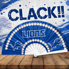 Detroit Lions Clack Fan | Blue NFL Game Day Hand Fan