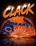 Chicago Bears Clack Fan | NFL Game Day Folding Hand Fan