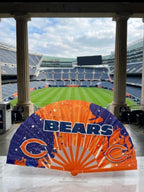 Chicago Bears Clack Fan | NFL Game Day Folding Hand Fan