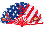 St. Louis Cardinals Clack Fan | MLB Game Day Folding Hand Fan