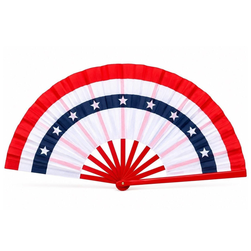 American Flag Clack Fan | Patriotic 4th of July Hand Fan