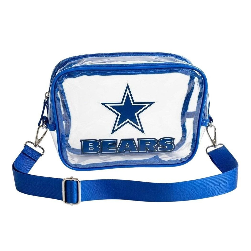 Dallas Cowboys Blue Clear Fanny Pack | Game Day Bag