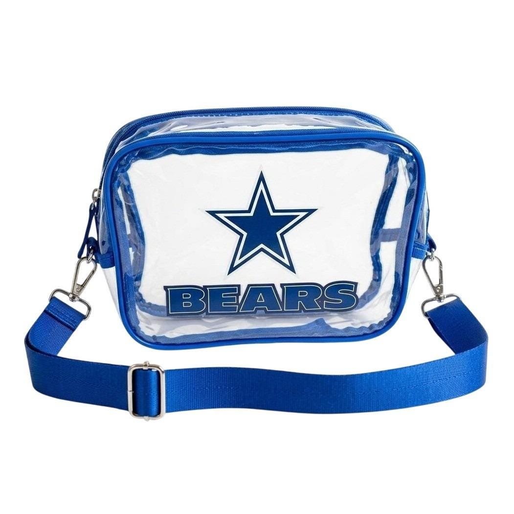 Dallas Cowboys Blue Clear Fanny Pack | Game Day Bag