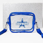 Dallas Cowboys Blue Clear Fanny Pack | Game Day Bag