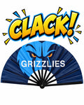 Memphis Grizzlies Clack Fan | 13 Inch NBA Game Day Hand Fan